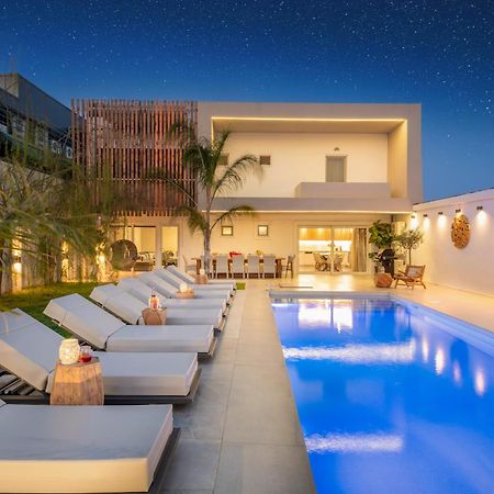 Hypnosis Beachside Villa With Private Heated Pool Jeorjoúpoli Eksteriør bilde