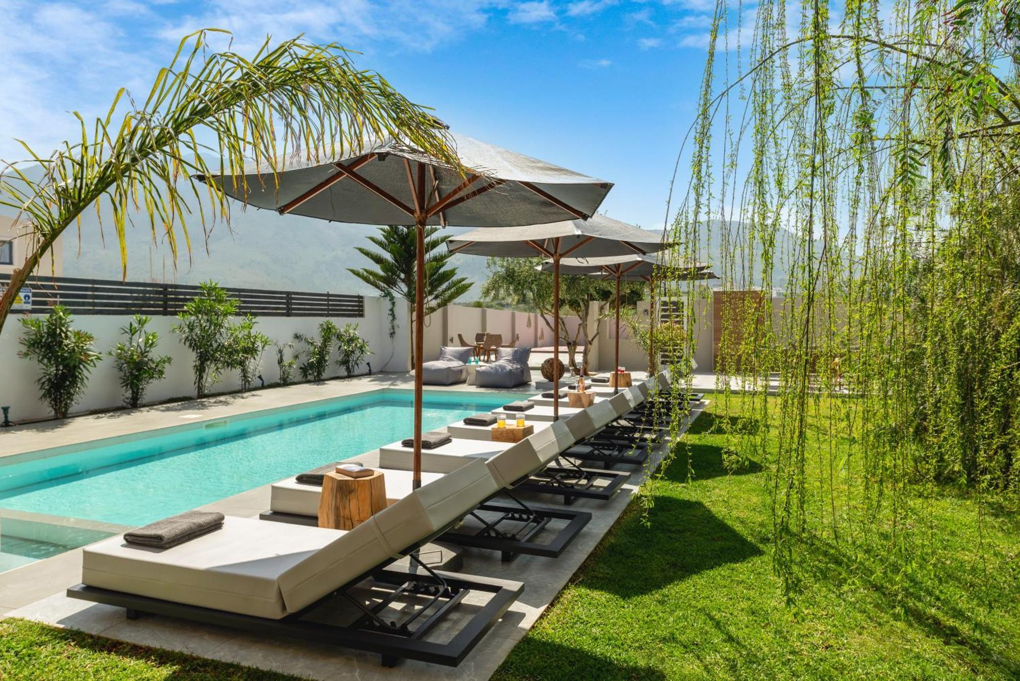 Hypnosis Beachside Villa With Private Heated Pool Jeorjoúpoli Eksteriør bilde