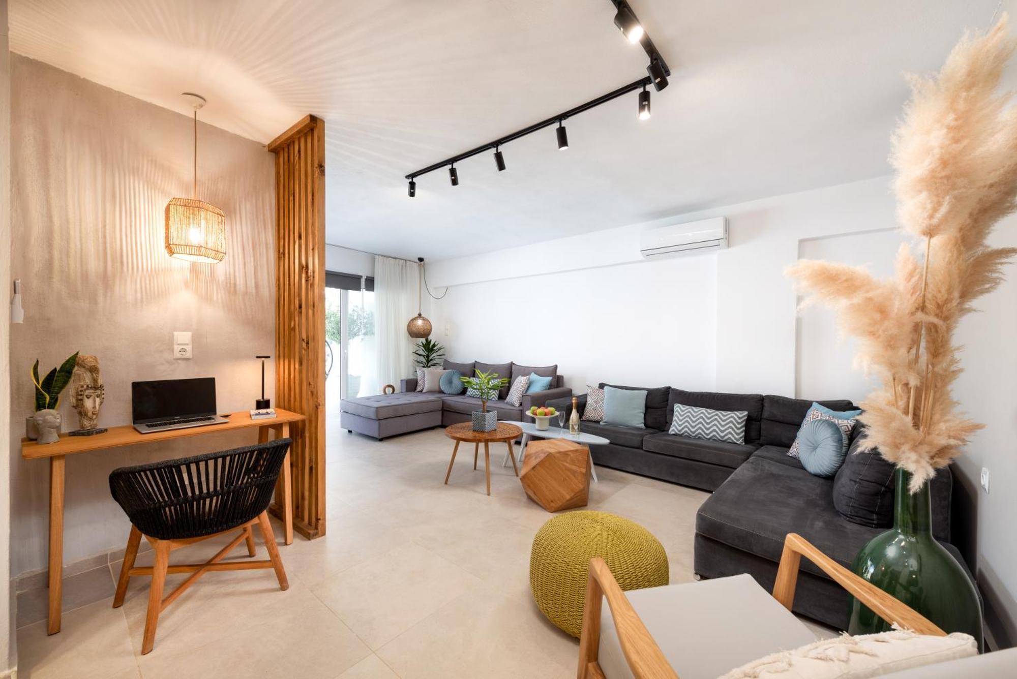 Hypnosis Beachside Villa With Private Heated Pool Jeorjoúpoli Eksteriør bilde