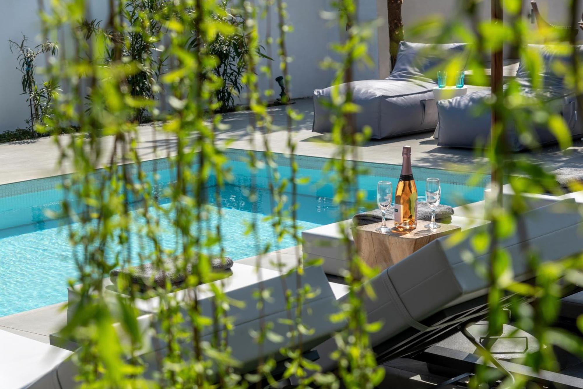 Hypnosis Beachside Villa With Private Heated Pool Jeorjoúpoli Eksteriør bilde