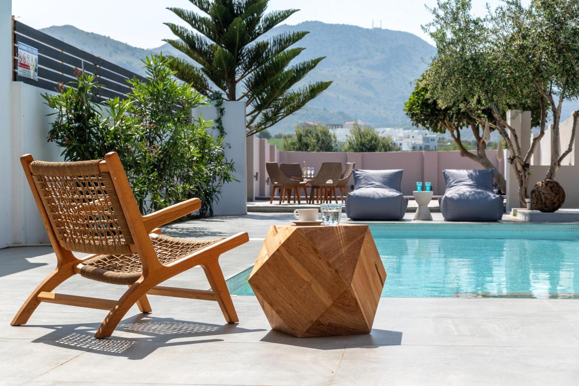 Hypnosis Beachside Villa With Private Heated Pool Jeorjoúpoli Eksteriør bilde